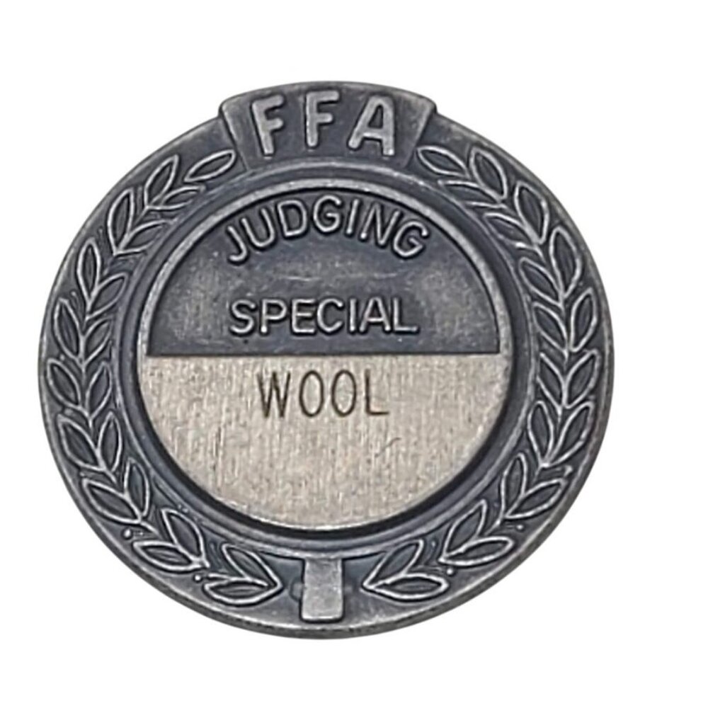 FFA Future Farmers of America Judging Special Wool Lapel Pin Metal